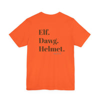 Elf Dawg Helmet Tee - Cleveland Football Holy Trinity