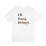 Elf Dawg Helmet Tee - Cleveland Football Holy Trinity